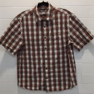 Carhartt short sleeve men’s button down. Size L.